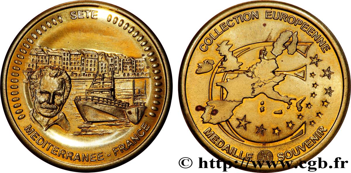 EUROPA Médaille, Collection européenne, Sete AU