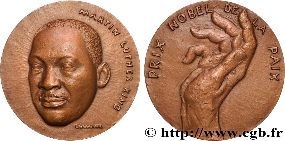 V REPUBLIC Médaille, Martin Luther King AU