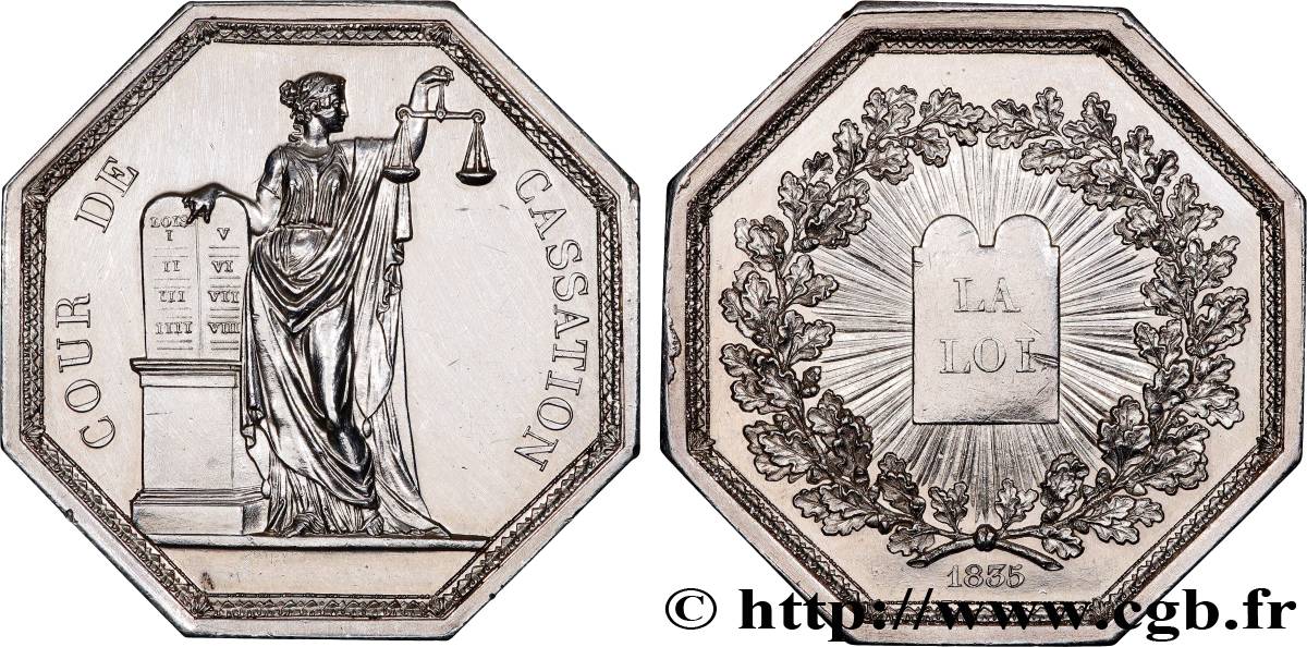 ZWEITES KAISERREICH Médaille, Cour de cassation fVZ