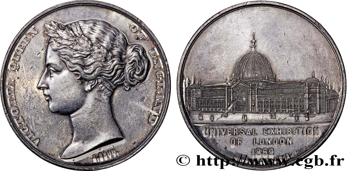 GROßBRITANNIEN - VICTORIA Médaille, Exposition Universelle fSS