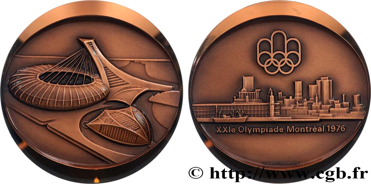 CANADA Médaille, Jeux Olympiques de Montréal SUP