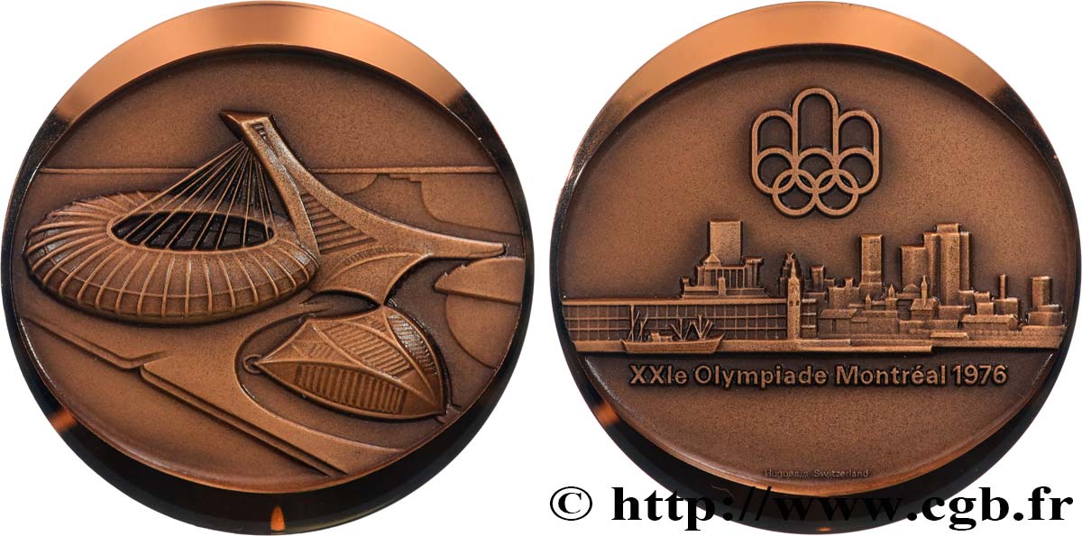 CANADA Médaille, Jeux Olympiques de Montréal SUP