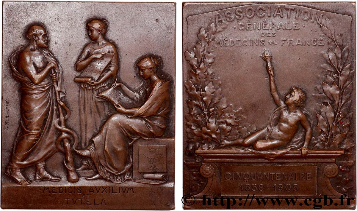 LES ASSURANCES Plaquette, Cinquantenaire de l’Association général des médecins de France SS