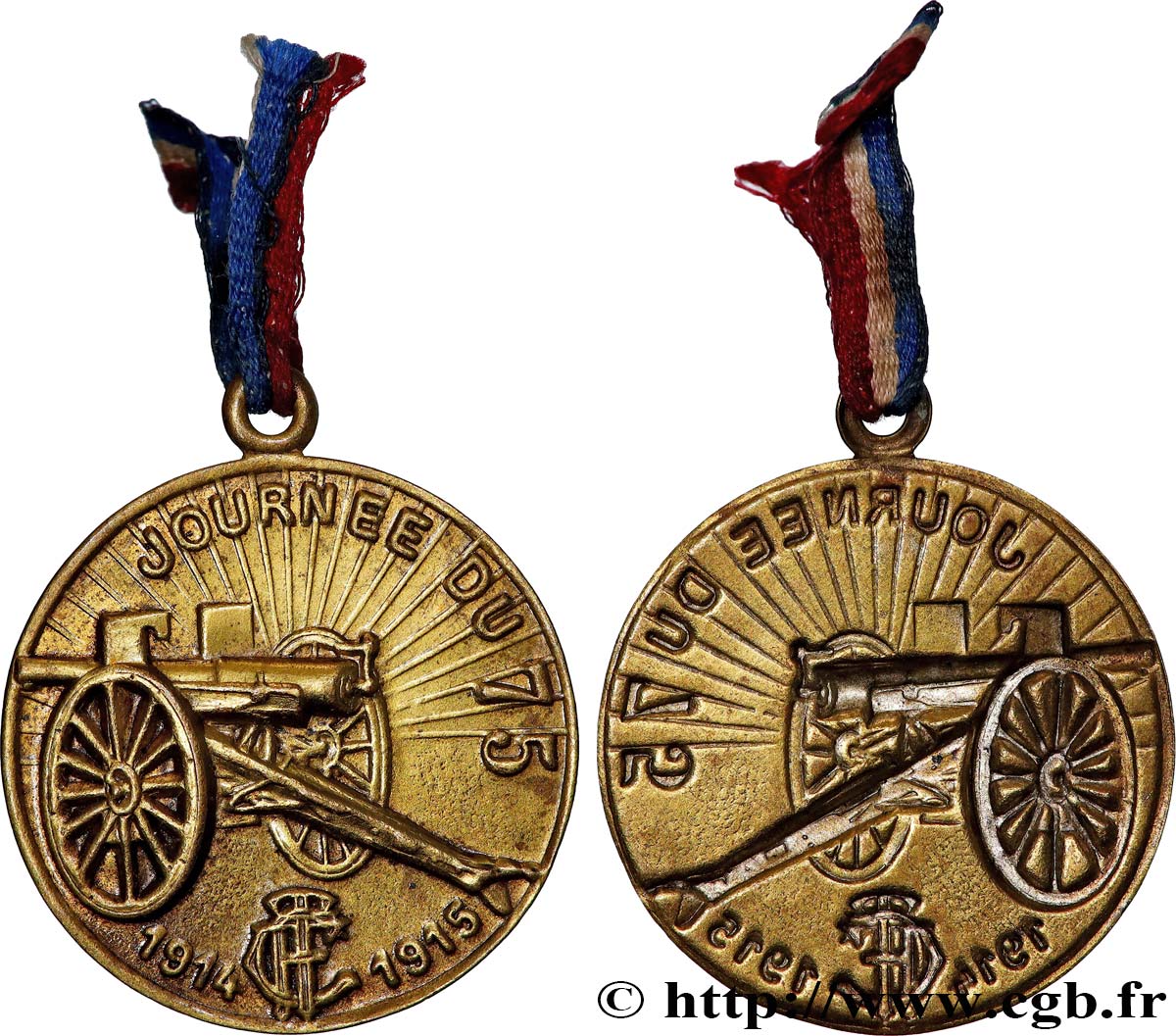 TROISIÈME RÉPUBLIQUE Médaille, Journée du 75 TTB+