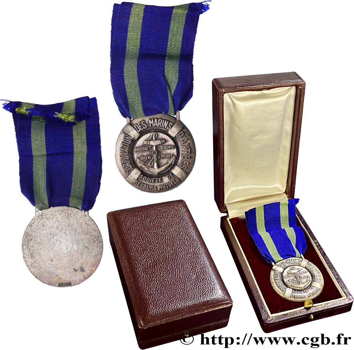 LES ASSURANCES Médaille, Corporation des marins d’Antibes MBC