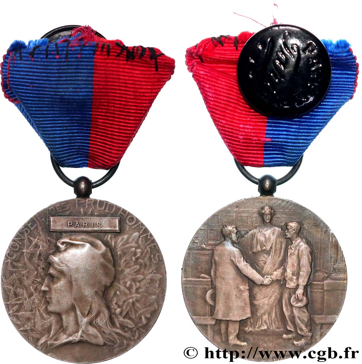TROISIÈME RÉPUBLIQUE Médaille, Conseil des prud’hommes TTB+