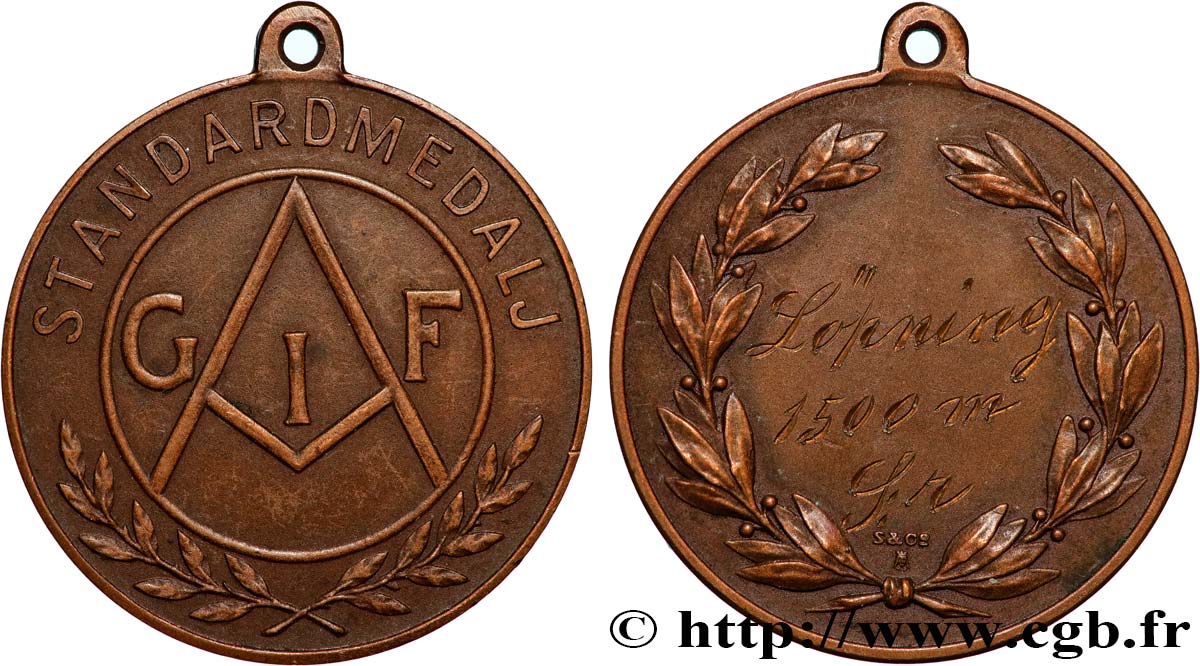 TIR ET ARQUEBUSE Médaille de tir MBC