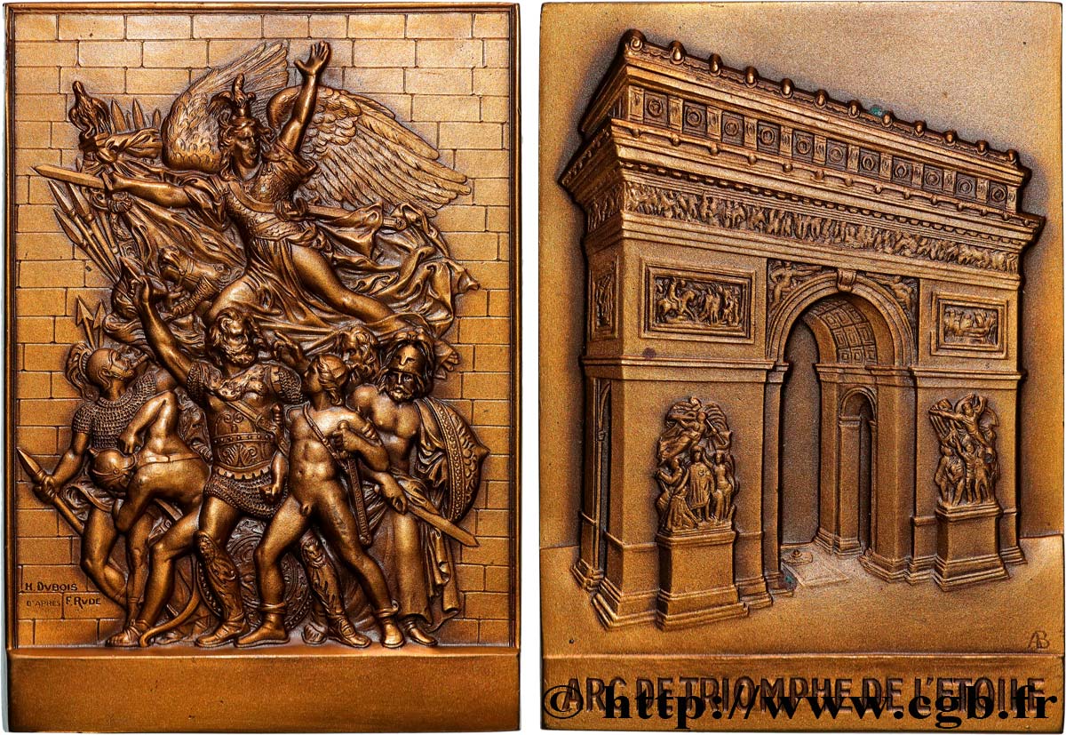 BUILDINGS AND HISTORY Plaquette, Arc de triomphe de l’étoile AU