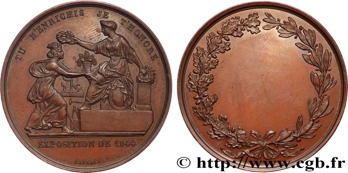 LUIGI FILIPPO I Médaille, Exposition industrielle SPL