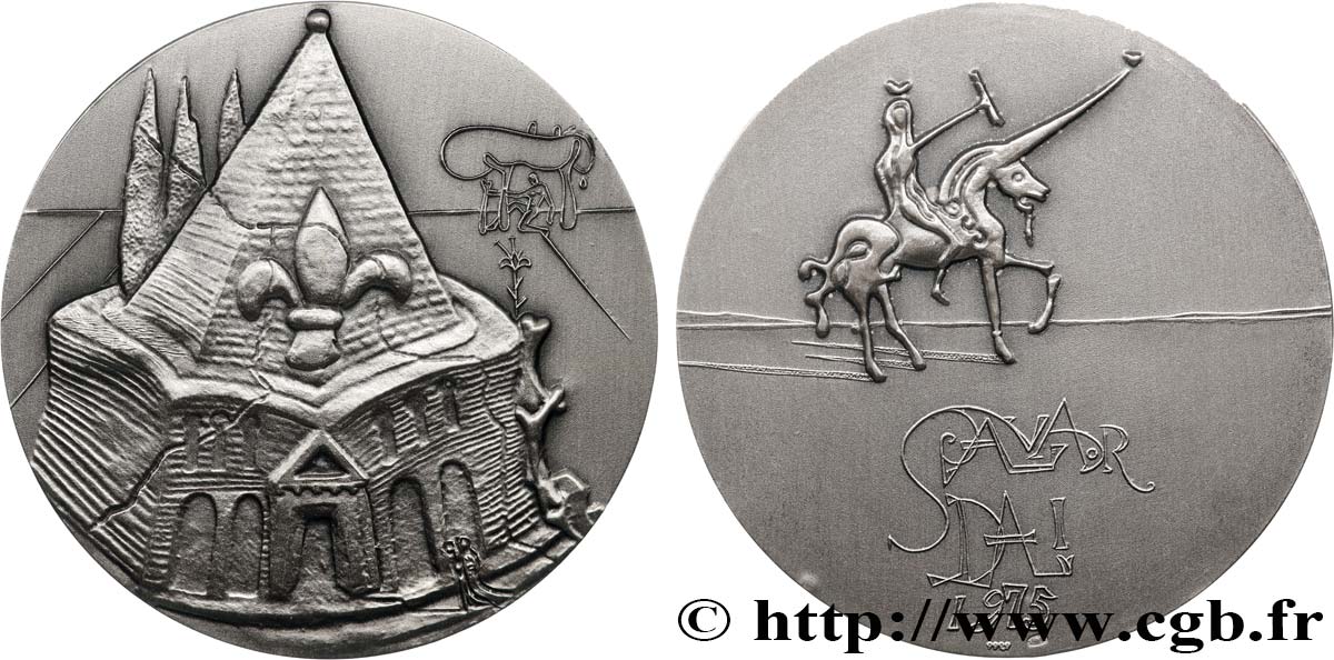 ARTISTS : MUSICIANS, PAINTERS, SCULPTORS Médaille, Salvator Dali AU