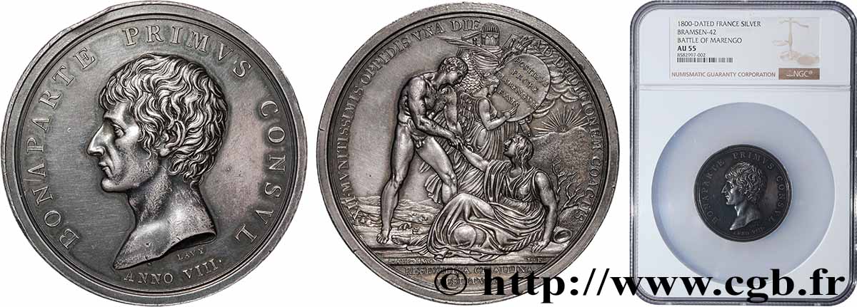 ITALIE - RÉPUBLIQUE CISALPINE Médaille, Restauration de la République Cisalpine SUP55