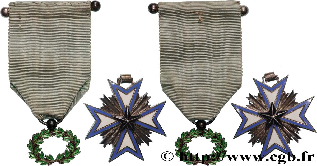 BÉNIN Médaille, Chevalier, Ordre de l’étoile noire TTB