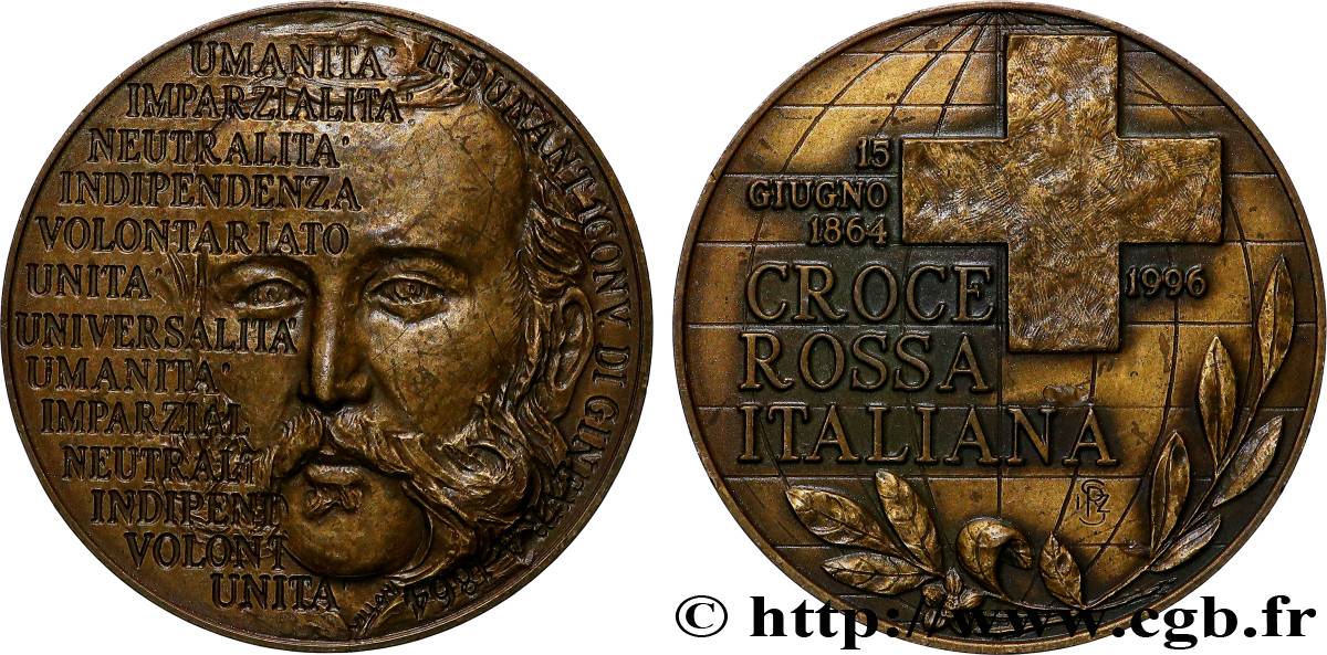 ITALIA Médaille, Croix rouge italienne BB