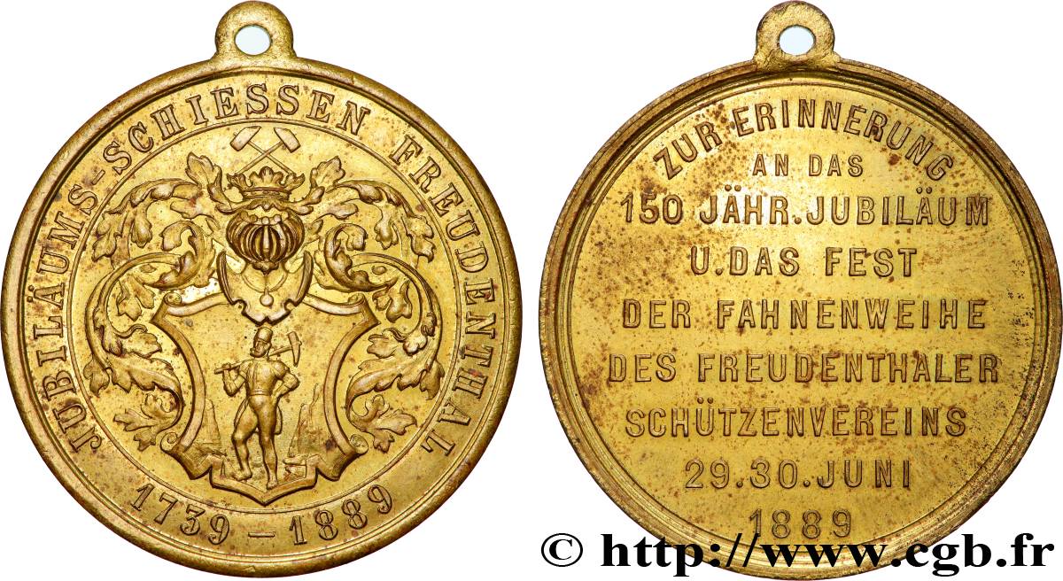 AUTRICHE Médaille, 150e anniversaire Freudenthal TTB+