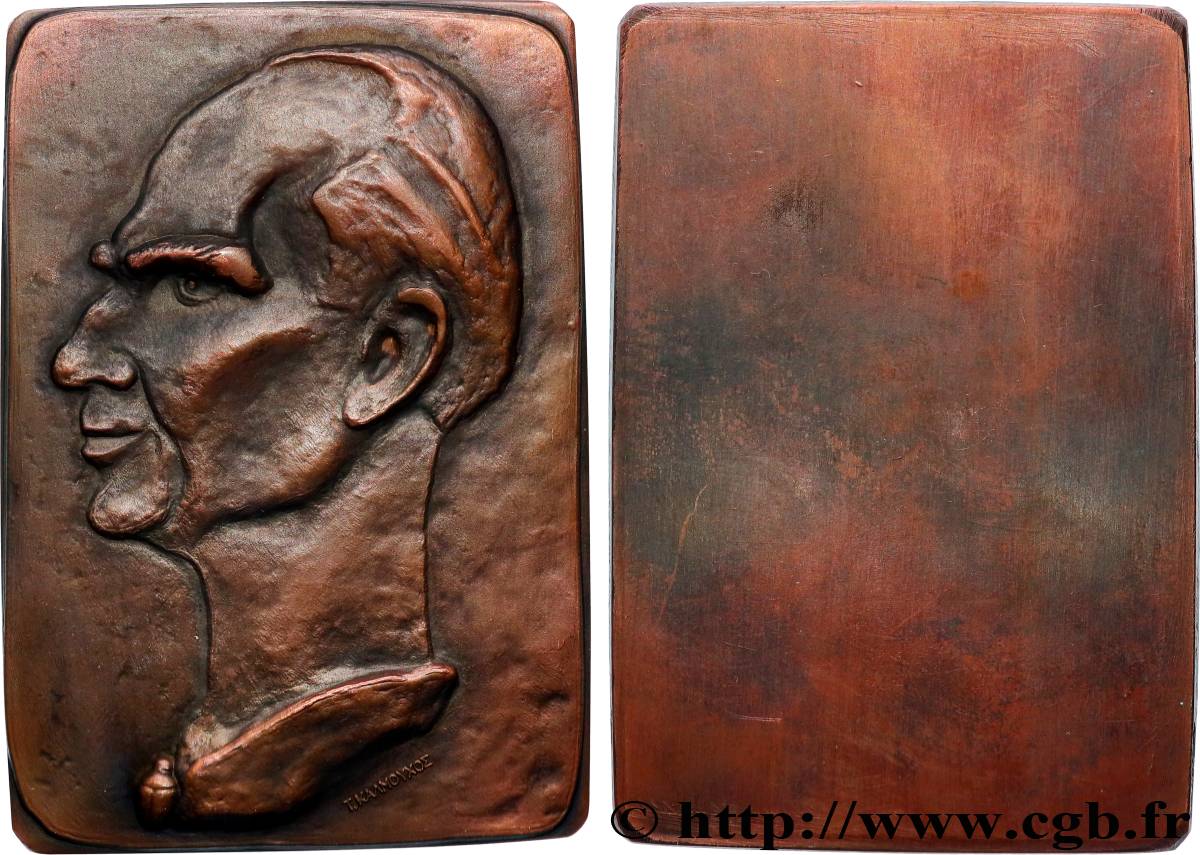 LITERATURE : WRITERS - POETS Plaquette, Nikos Kantzantzakis par Takis Kalmouchos SPL