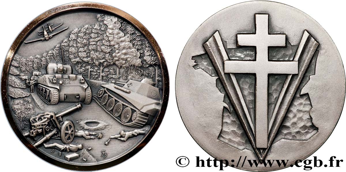ÉTAT FRANÇAIS Médaille, Débarquement du 6 juin 1944 SUP