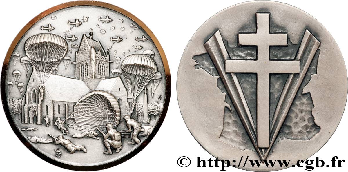 ÉTAT FRANÇAIS Médaille, Débarquement du 6 juin 1944 SUP