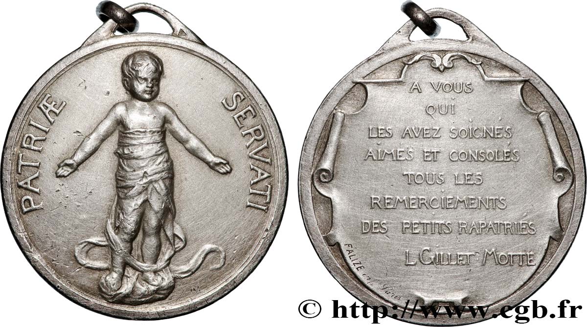 III REPUBLIC Médaille, Sauveurs de la Patrie XF