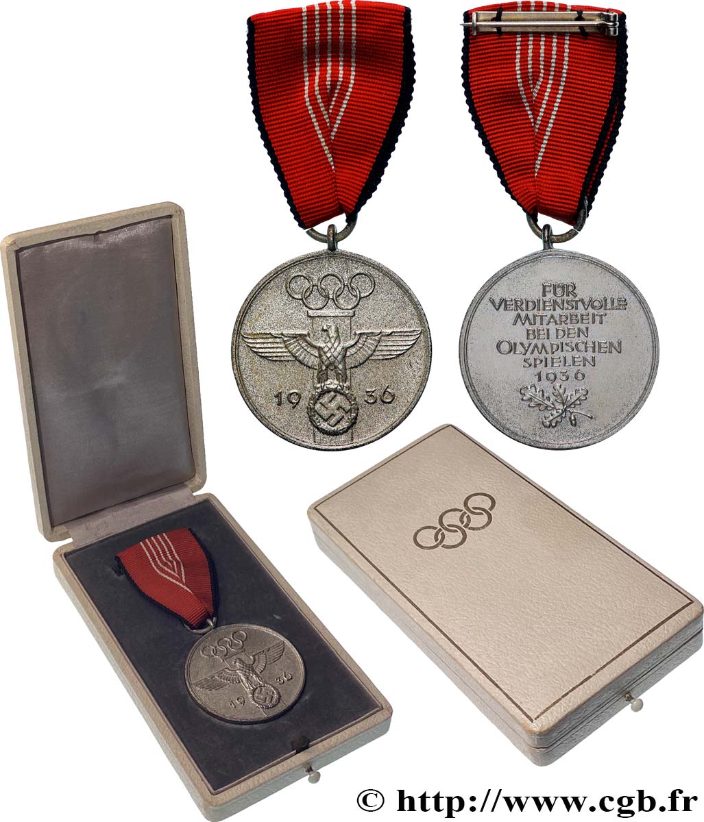 ALLEMAGNE Médaille, Mérite sportif, Jeux Olympiques TTB+