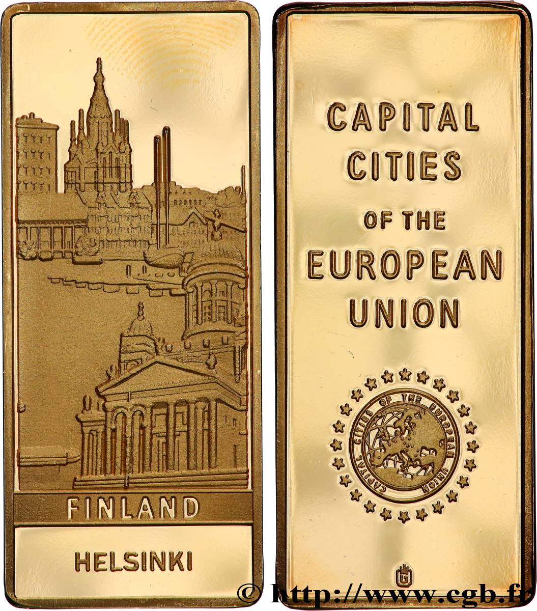 EUROPA Médaille, Capitales européennes, Helsinki, Finlande Proof set