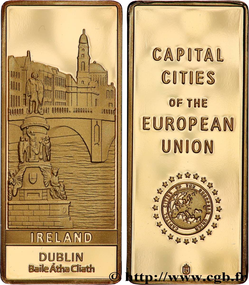 EUROPA Médaille, Capitales européennes, Dublin, Irlande Proof set