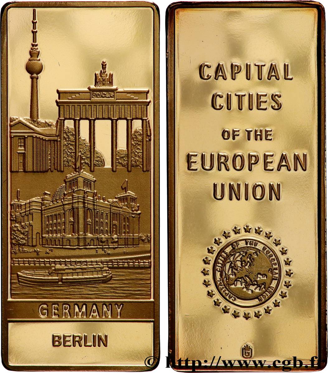 EUROPA Médaille, Capitales européennes, Berlin, Allemagne Proof set