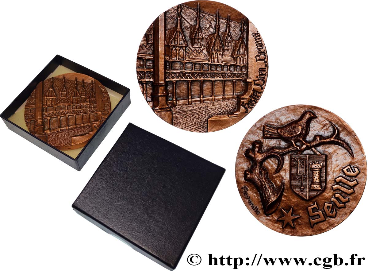 QUINTA REPUBLICA FRANCESA Médaille, Les Hospices de Beaune EBC+