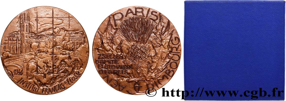 V REPUBLIC Médaille, Institut Français d’Ecosse MS