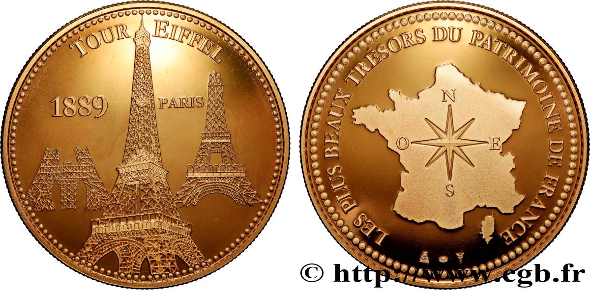 BUILDINGS AND HISTORY Médaille, Tour Eiffel SPL+