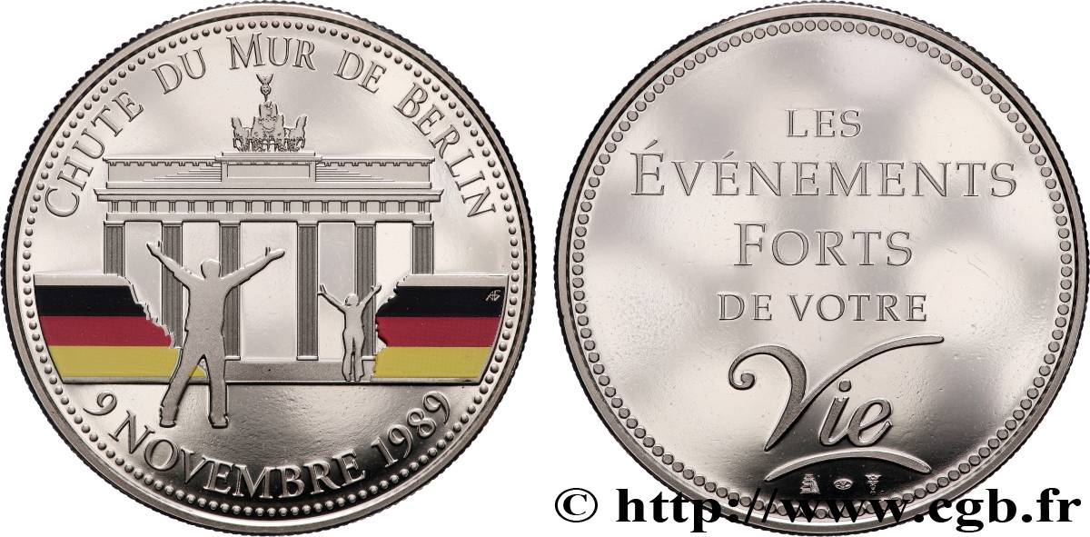 GERMANY Médaille, Chute du mur de Berlin AU