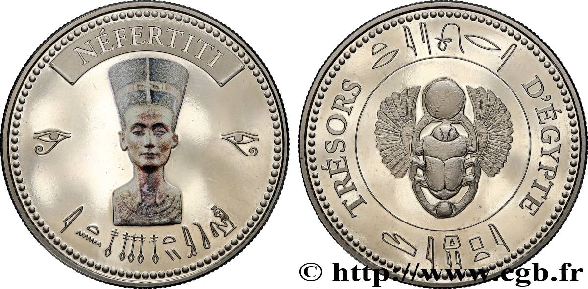 EGIPTO Médaille, Néfertiti MBC+