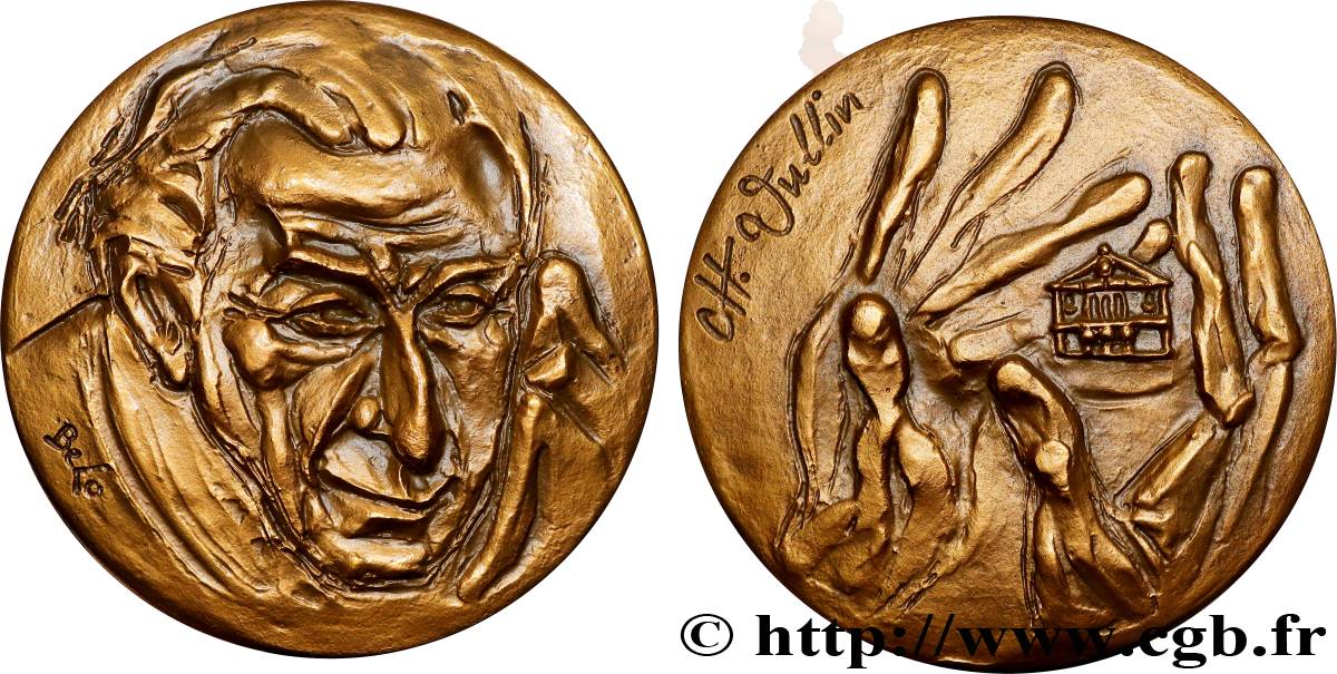 QUINTA REPUBBLICA FRANCESE Médaille, Charles Dullin MS