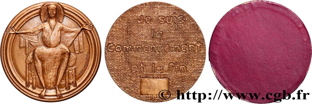 FUNFTE FRANZOSISCHE REPUBLIK Médaille, Christ VZ