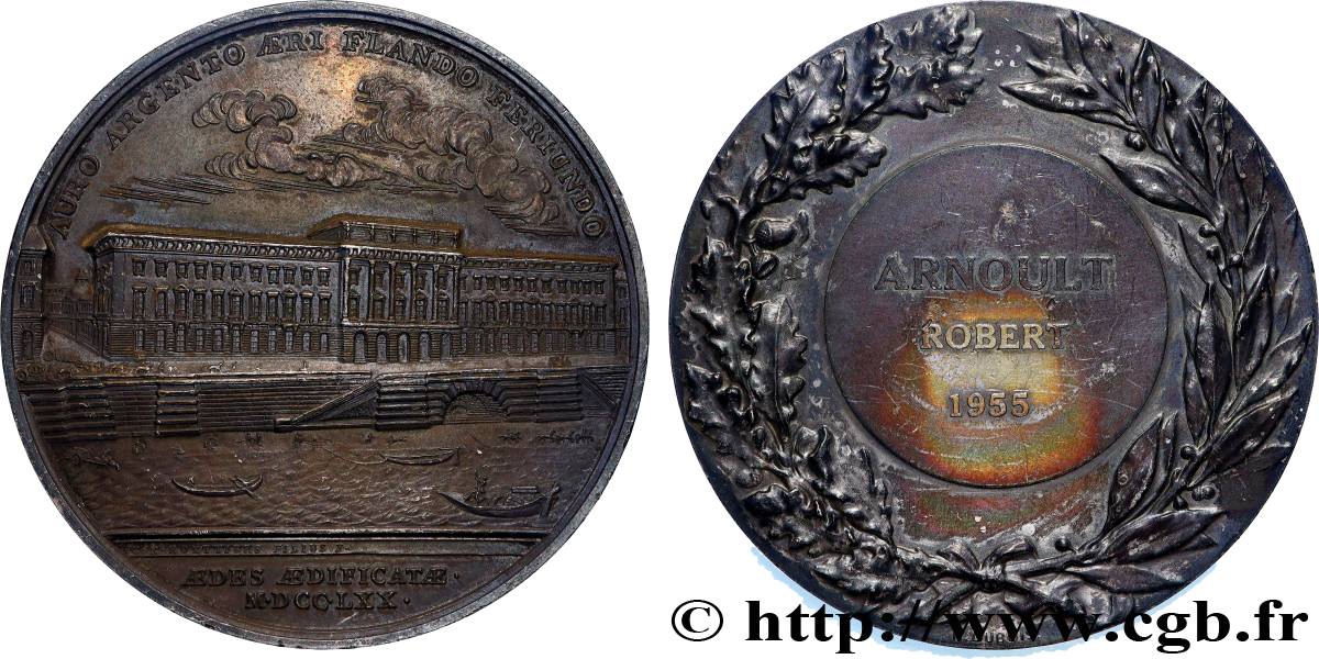 QUATRIÈME RÉPUBLIQUE Médaille, Monnaie de Paris TTB