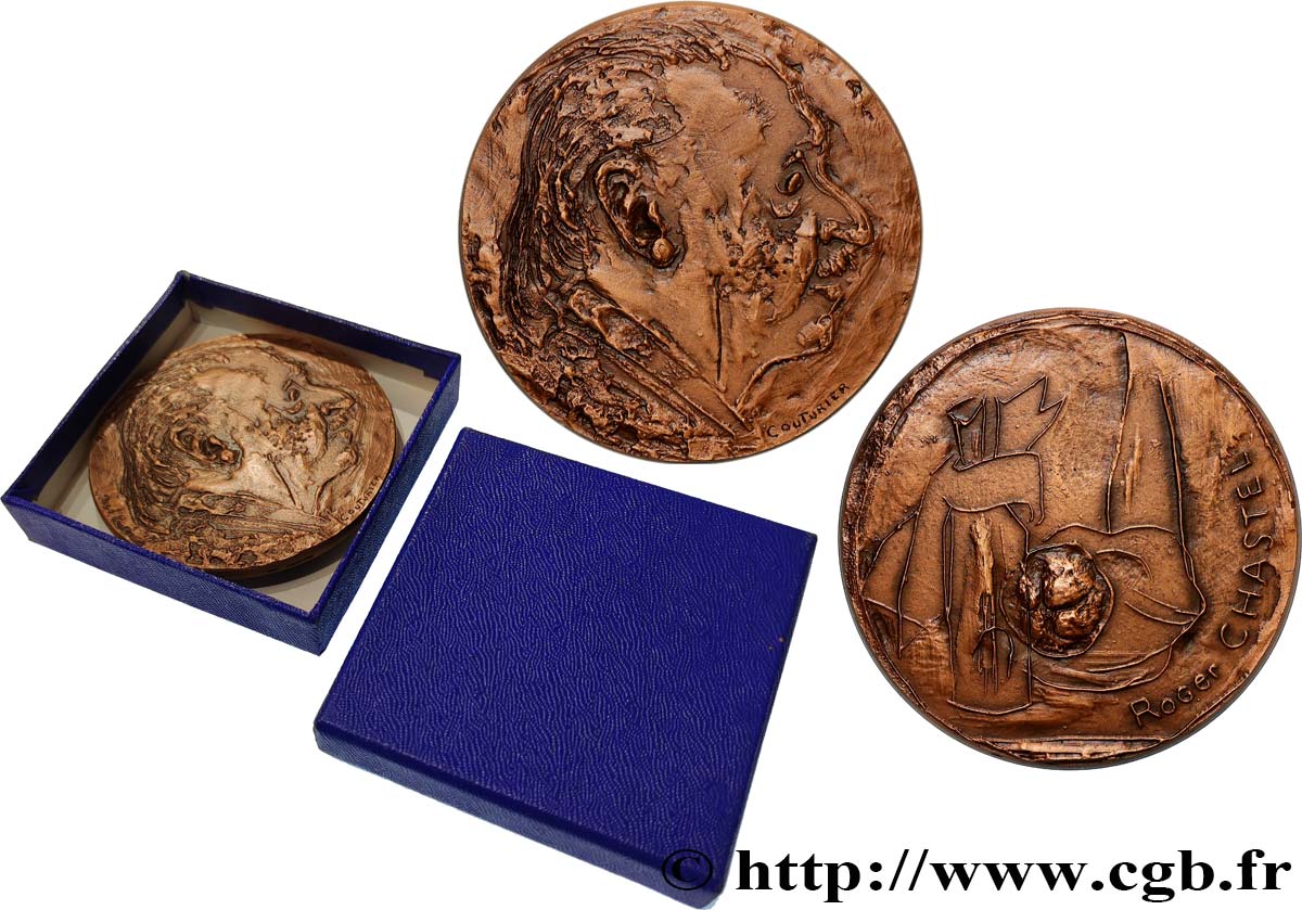 ARTISTS : ENGRAVORS, PAINTERS, SCULPTORS Médaille, Roger Chastel AU