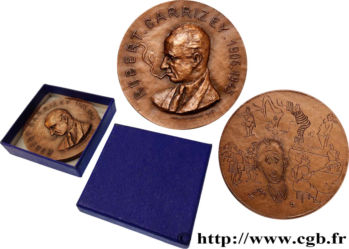 ARTISTES : MUSICIENS, PEINTRES, SCULPTEURS Médaille, Robert Carrizey SPL