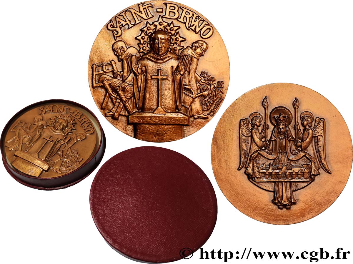 CINQUIÈME RÉPUBLIQUE Médaille, Saint-Bruno SUP+