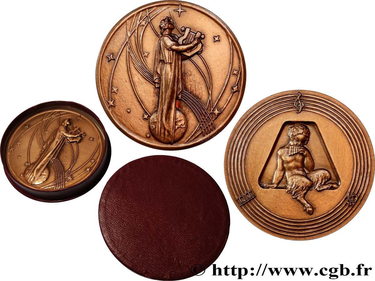 CINQUIÈME RÉPUBLIQUE Médaille, Inspiration musicale SUP