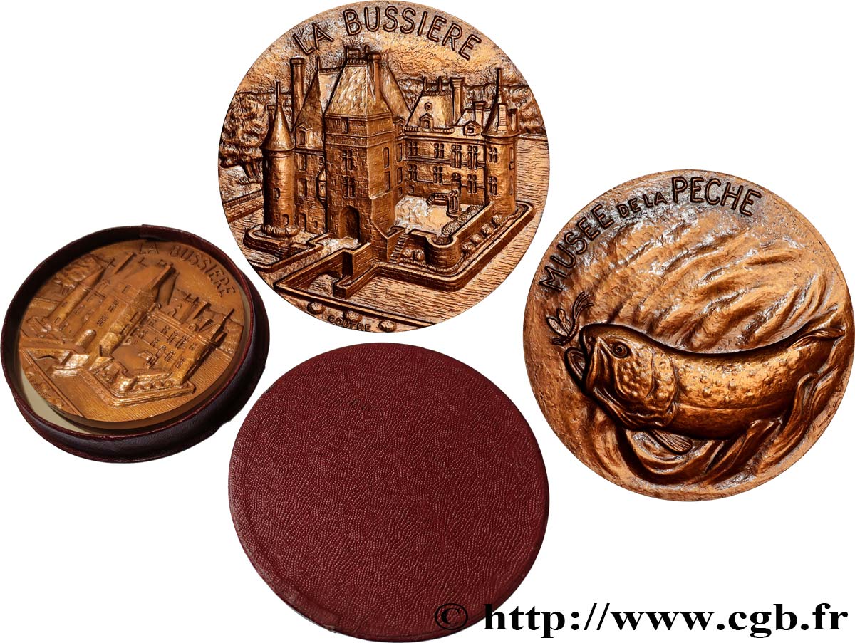 CINQUIÈME RÉPUBLIQUE Médaille, Château de la Bussière  SUP+