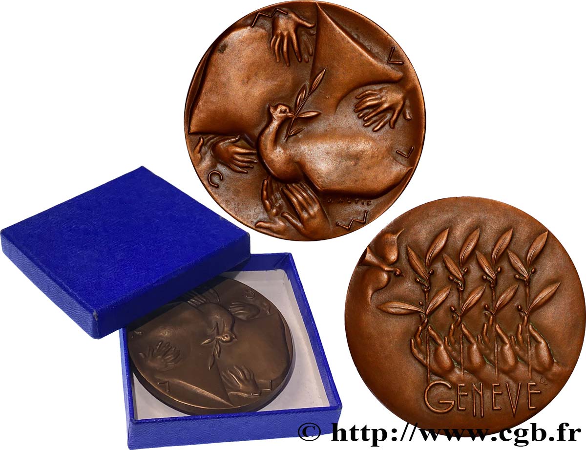SUISSE Médaille, Conférence de Genève EBC