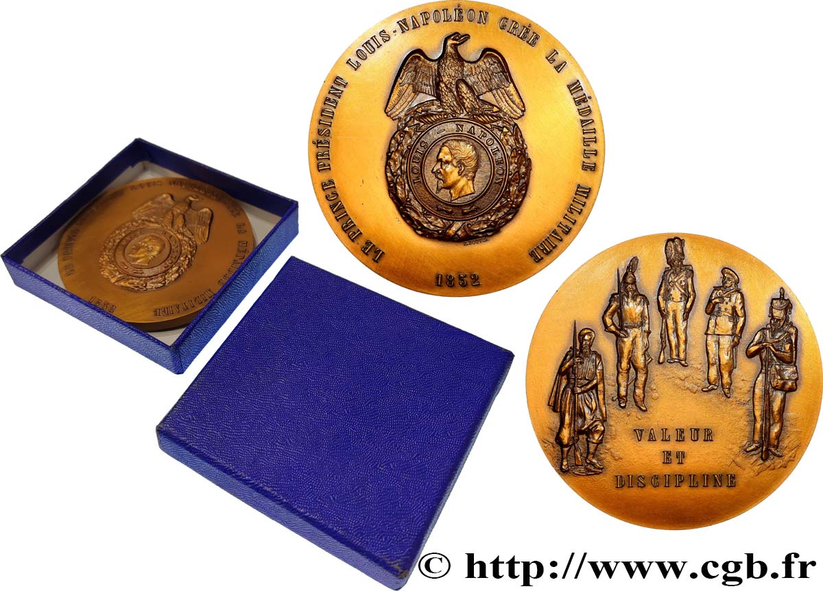 SECOND EMPIRE Médaille, Création de la médaille militaire SUP