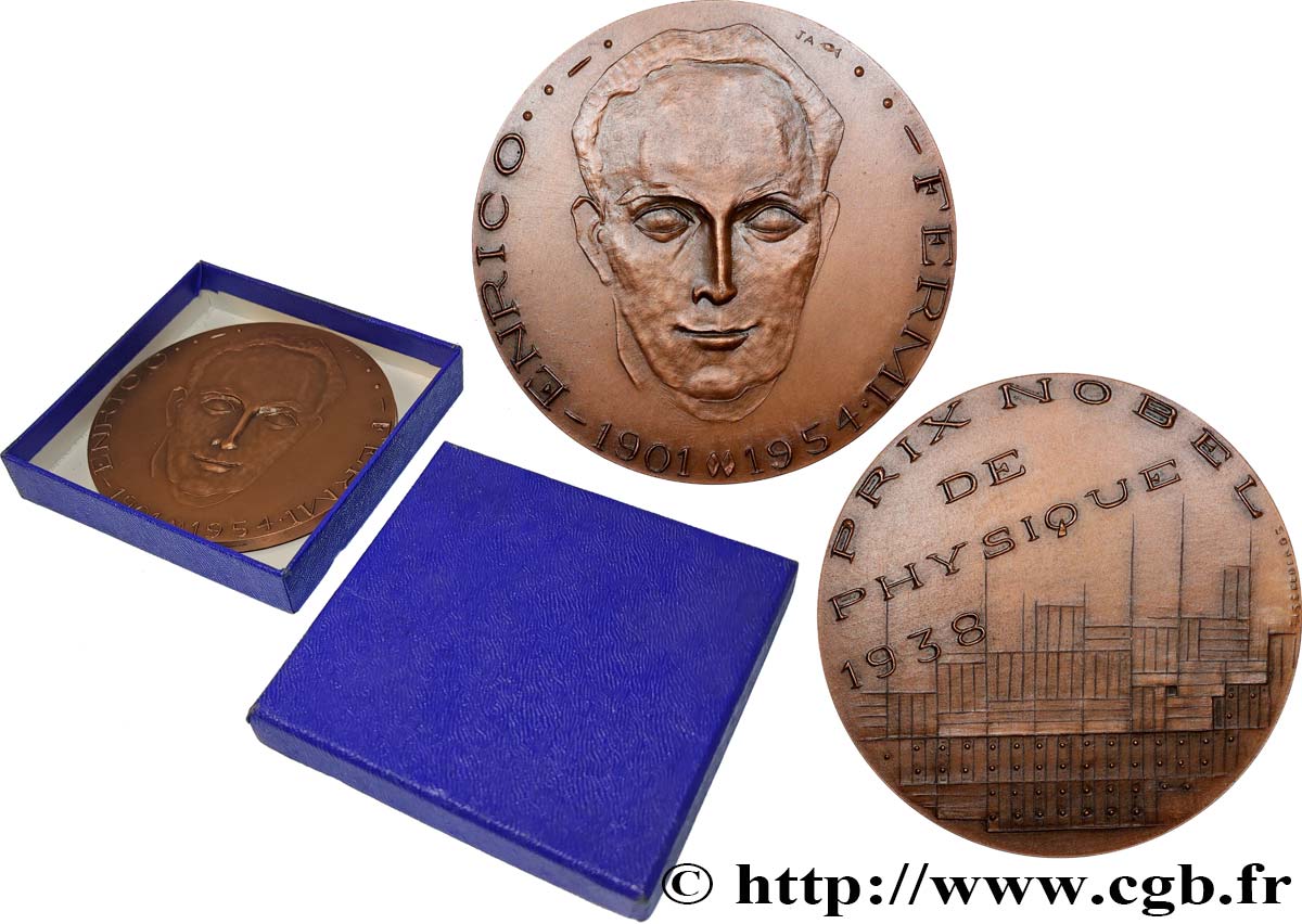 SCIENCES & SCIENTIFIQUES Médaille, Enrico Fermi SUP+