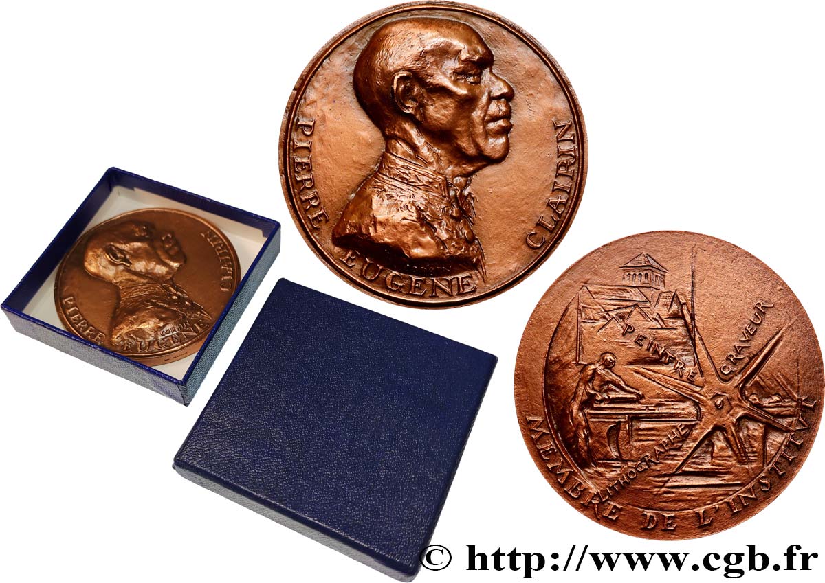 ARTISTES : GRAVEURS, PEINTRES, SCULPTEURS Médaille, Pierre-Eugène Clairin SUP