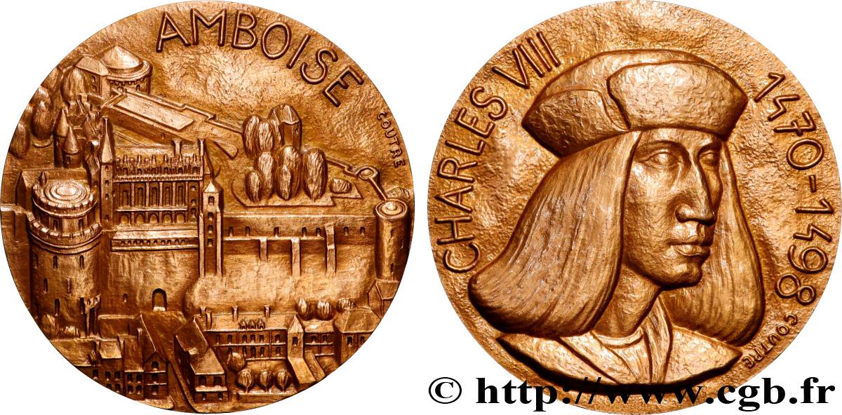 QUINTA REPUBBLICA FRANCESE Médaille, Château d’Amboise SPL+