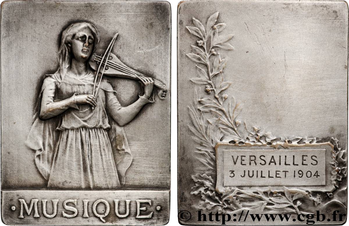 TROISIÈME RÉPUBLIQUE Plaquette, La Musique TTB