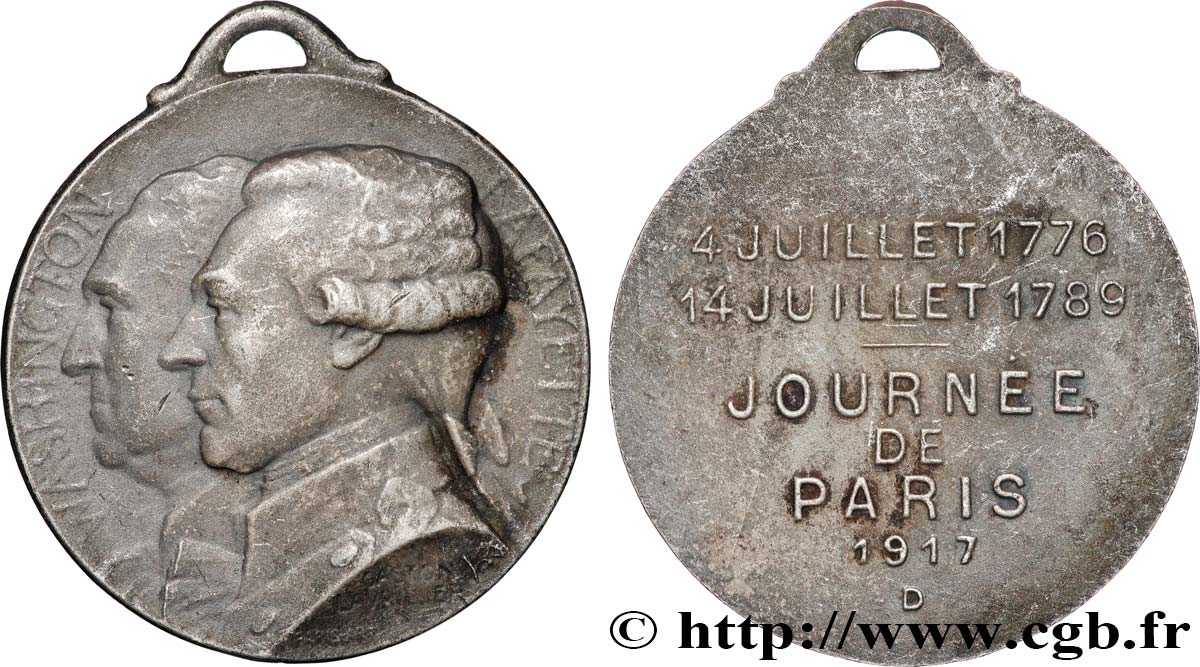 III REPUBLIC Médaille, Journée de Paris XF