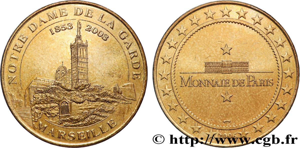 TOURISTIC MEDALS Médaille, Notre-Dame de la Garde q.SPL