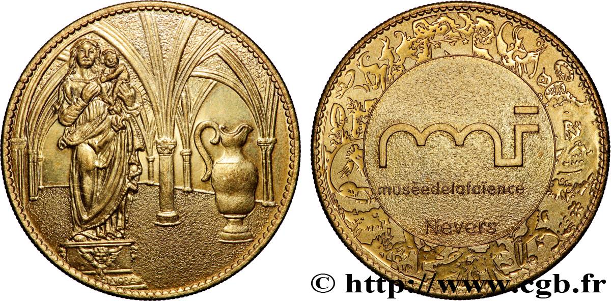 TOURISTIC MEDALS Médaille, Musée de la Faïence fVZ