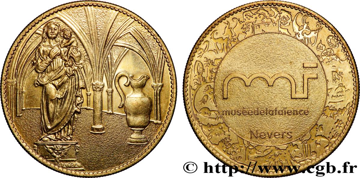 TOURISTIC MEDALS Médaille, Musée de la Faïence fVZ