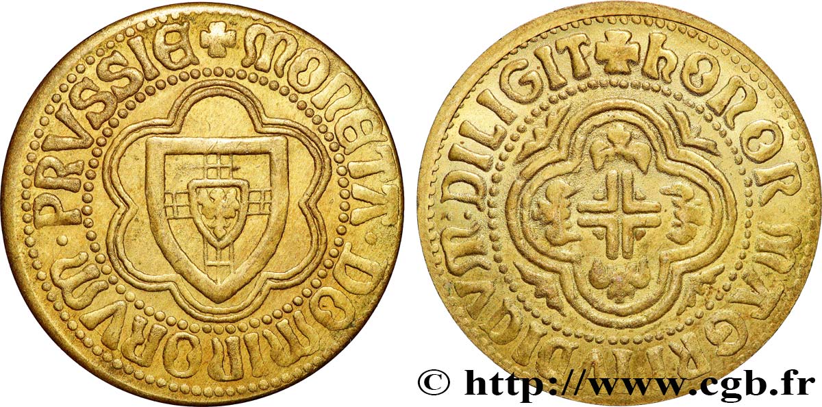 RÉPUBLIQUE FÉDÉRALE D ALLEMAGNE Médaille, Reproduction de monnaie TTB+